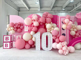 粉紅糖果氣球佈置 | Dessert Shop Balloon Decoration
