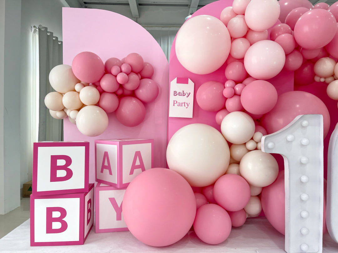 Pink Candy Balloon Decoration | Dessert Shop Balloon Decoration