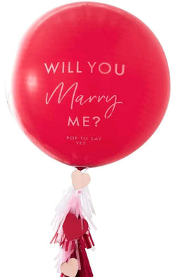 Will You Marry Me Proposal Latex Balloon 36Inches