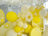 清新檸檬黃色主題氣球佈置 | Lemon Balloon Decoration