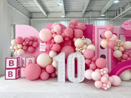 Pink Candy Balloon Decoration | Dessert Shop Balloon Decoration