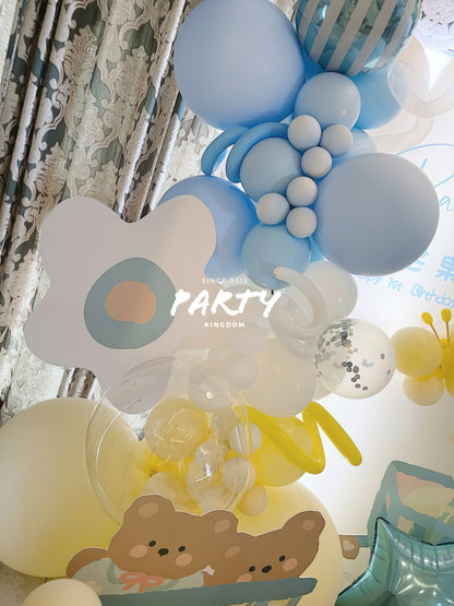 100 Days Hot Air Balloon Decoration | Hot Air Balloon Theme Decoration for a 100-Day Celebration 