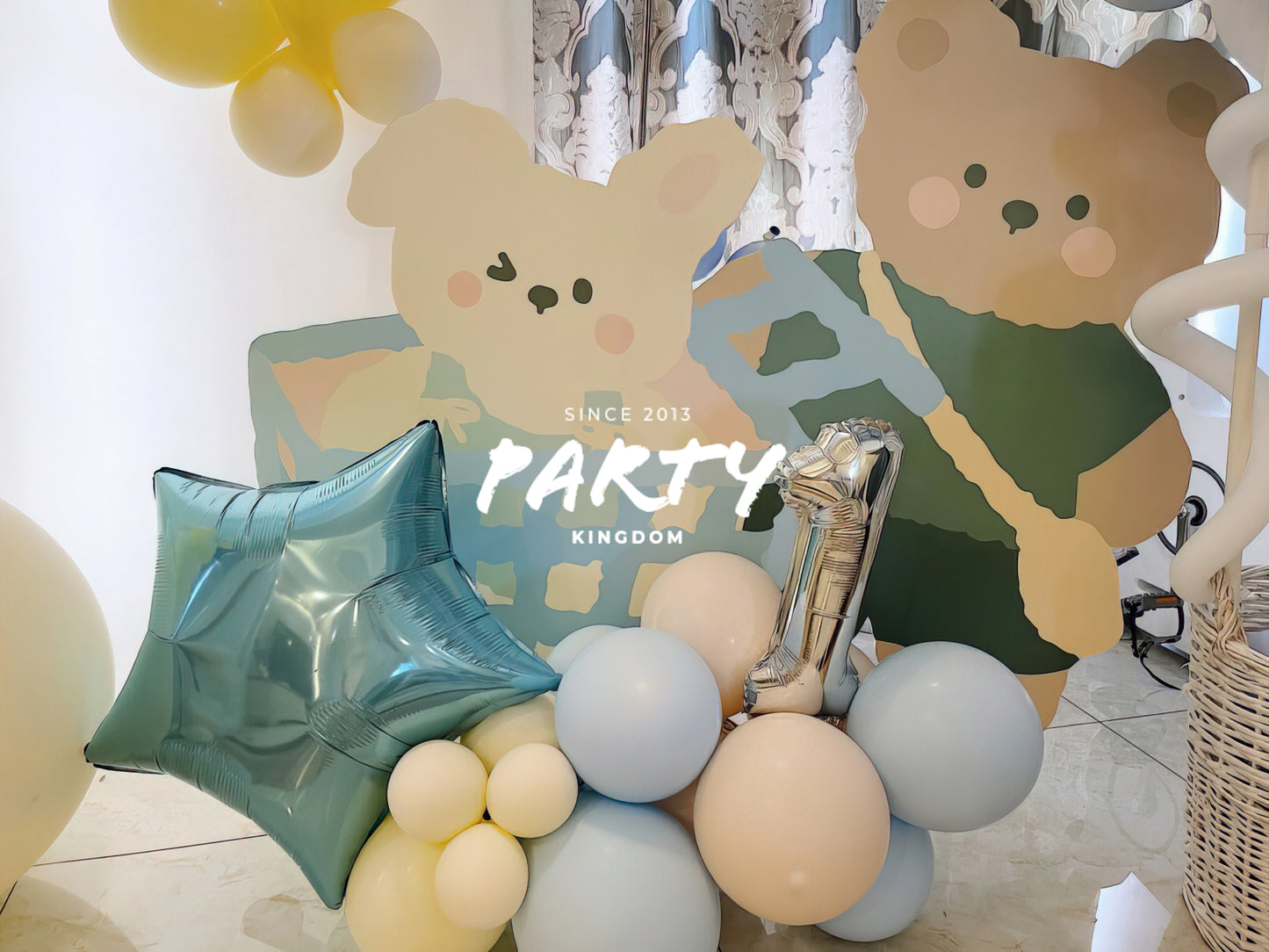 100 Days Hot Air Balloon Decoration | Hot Air Balloon Theme Decoration for a 100-Day Celebration 
