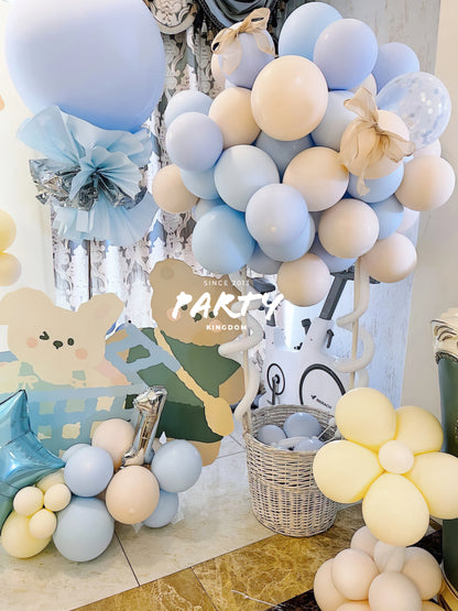 100 Days Hot Air Balloon Decoration | Hot Air Balloon Theme Decoration for a 100-Day Celebration 