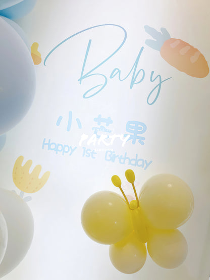 100 Days Hot Air Balloon Decoration | Hot Air Balloon Theme Decoration for a 100-Day Celebration 