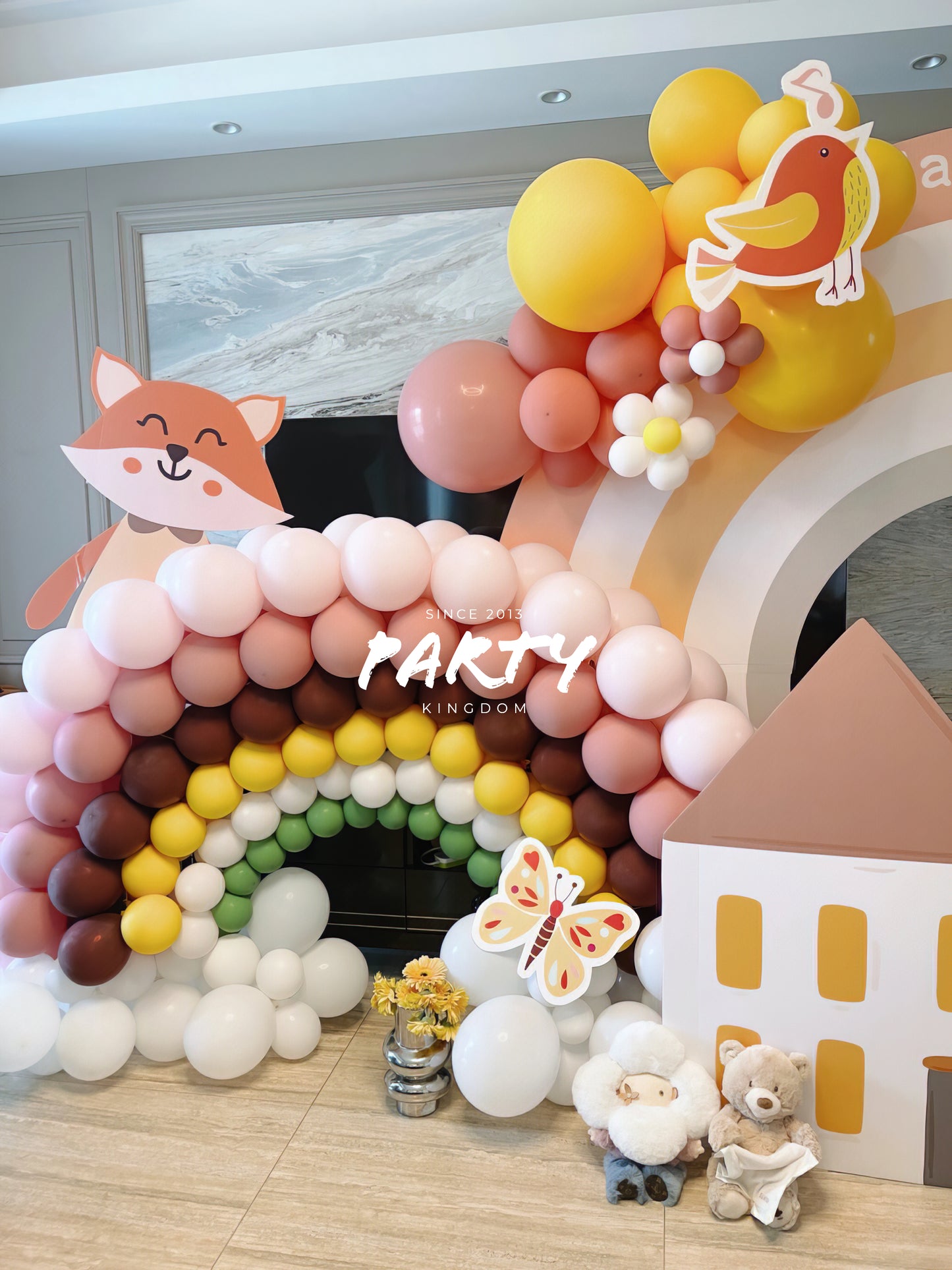 100-Day Balloon Decoration | Balloon Decorations for a 100-Day Celebration Party A002
