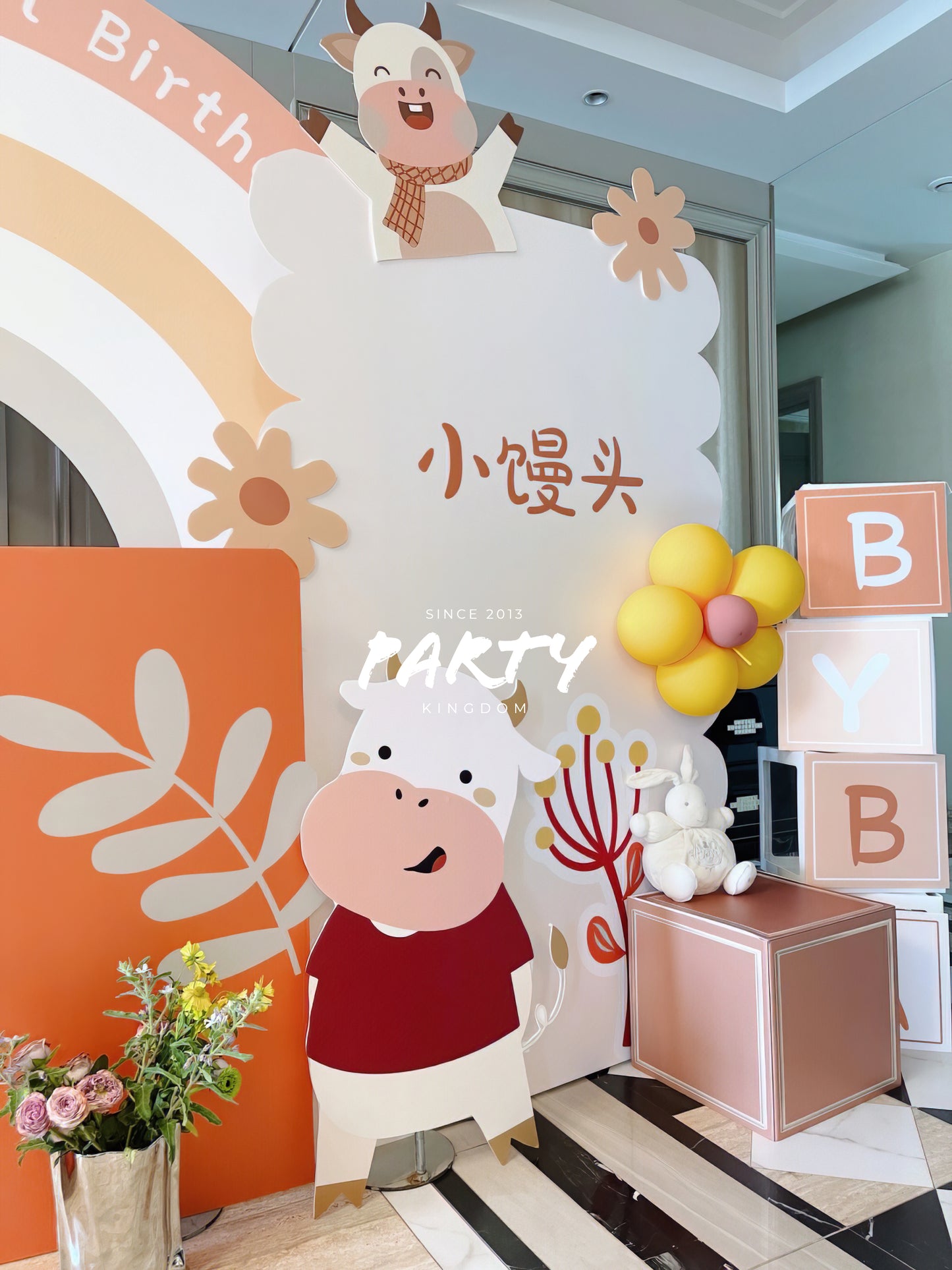 100 Days Baby Shower Balloon Decoration | BB百日宴氣球佈置A001