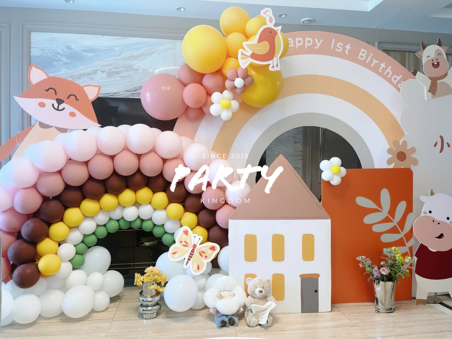 100 Days Baby Shower Balloon Decoration | BB百日宴氣球佈置A001