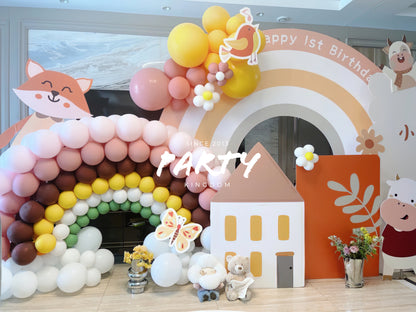 100-Day Balloon Decoration | Balloon Decorations for a 100-Day Celebration Party A002