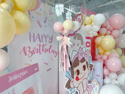 Milk Girl Balloon Theme Decoration