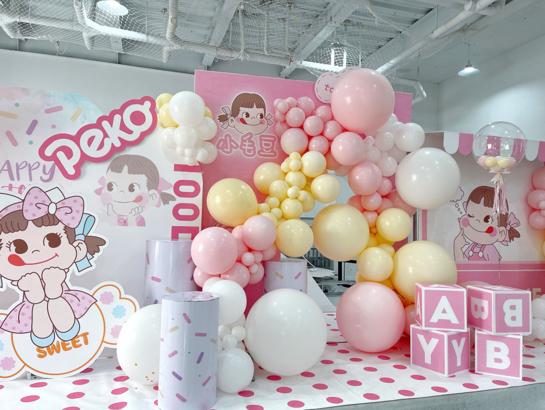 Milk Girl Balloon Theme Decoration