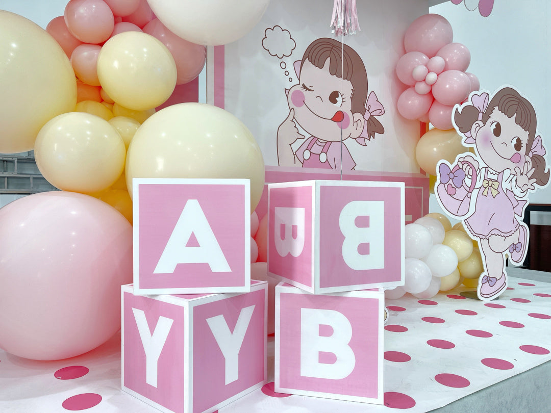 Milk Girl Balloon Theme Decoration
