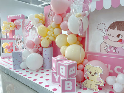 Milk Girl Balloon Theme Decoration