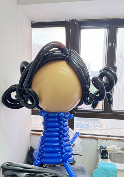 School graduation balloon doll