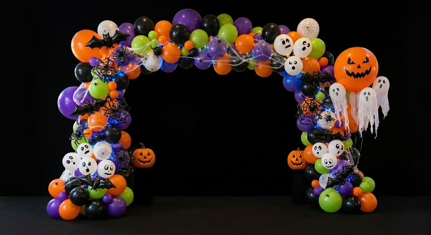 Halloween Balloon 萬聖節氣球佈置