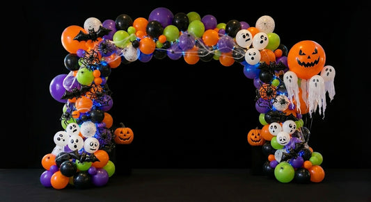 Halloween Balloon 萬聖節氣球佈置