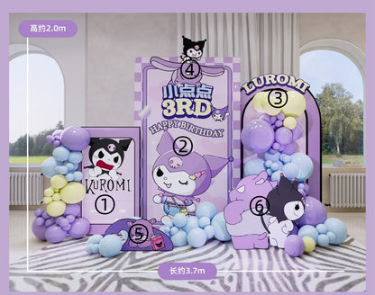 Kuromi Balloon Decoration
