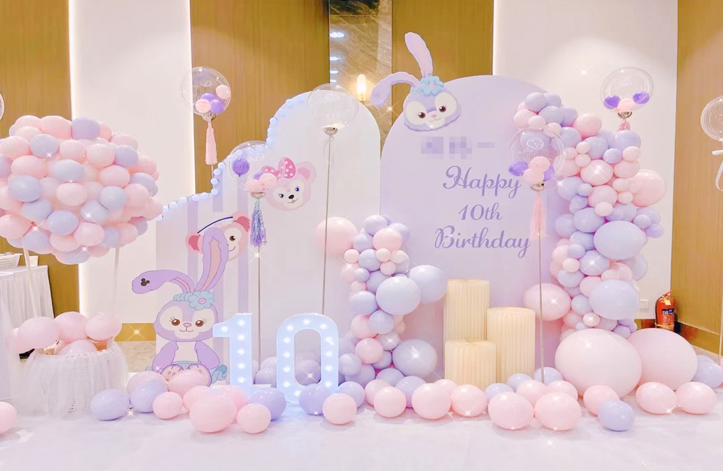 Stellalau 100-Day Celebration Themed Balloon Decoration