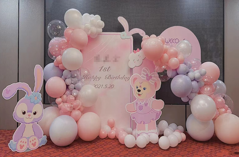 Stellalau 100-Day Celebration Themed Balloon Decoration