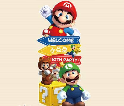 Super Mario Balloon Decoration
