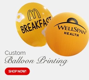 Latex Balloon Logo Printing Services