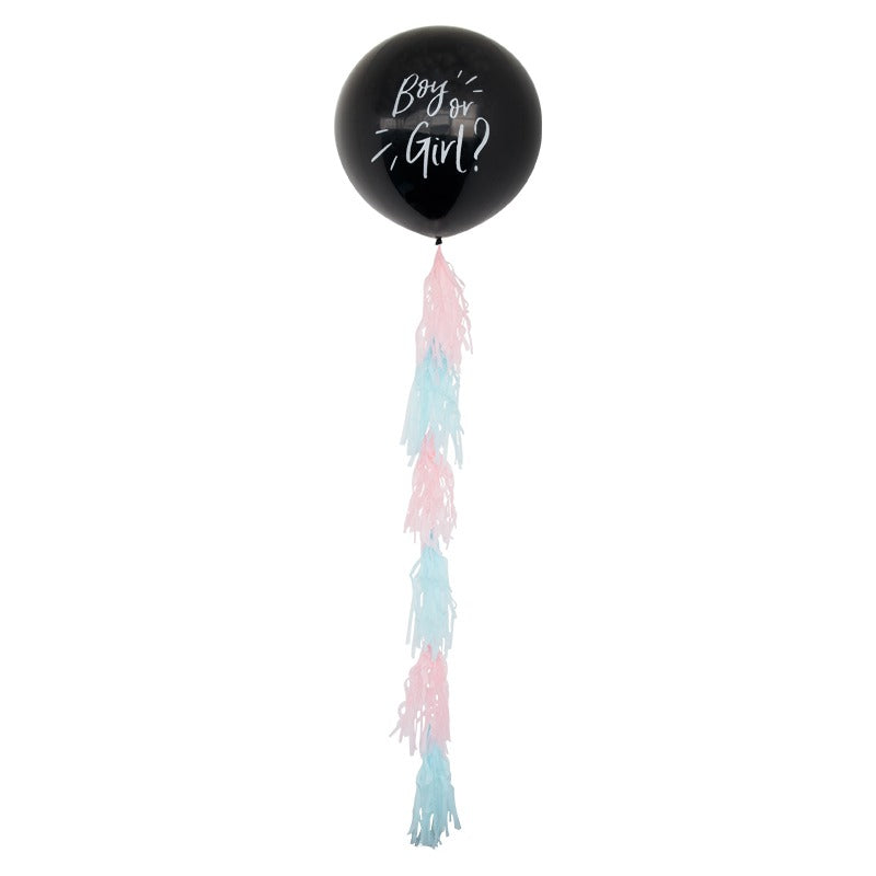 Baby Gender Reveal Balloon with Confetti 初生嬰兒性別揭示氣球36寸