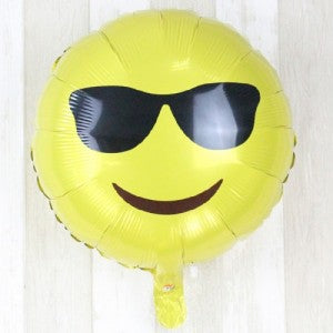 Emoji balloons - inflate and tie with ribbons
