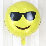 Emoji 表情氣球 - 充氣氣及綁上絲帶