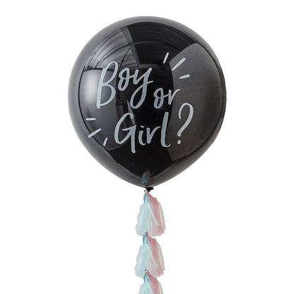 Baby Gender Reveal Balloon with Confetti 初生嬰兒性別揭示氣球36寸