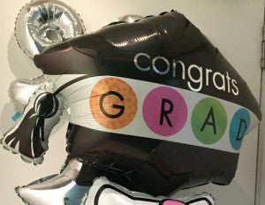Graduation cap balloon