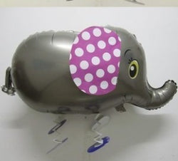 Walking Pet Balloon - 小象(灰色)走路寵物氣球