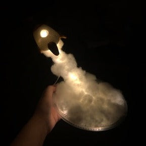 Rocket Night Light DIY Material Kit | Creative Handmade Birthday Gift | Student Craft Project