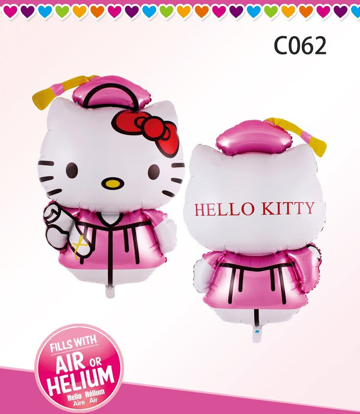 Cartoon Balloon HelloKitty 氣球 - PartyKingdom 派對王國 | 充氫氣球及氦氣罐專門店