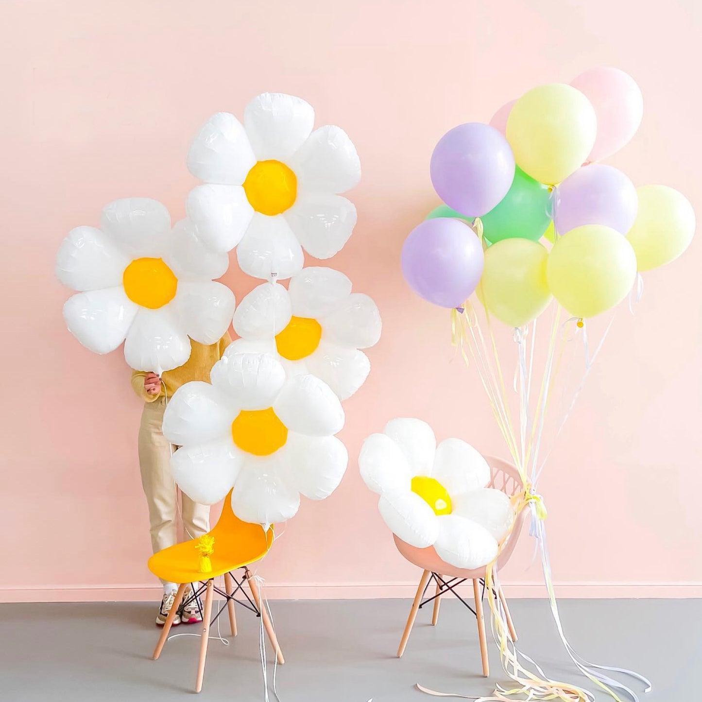 Little Yellow Flower Balloon Set