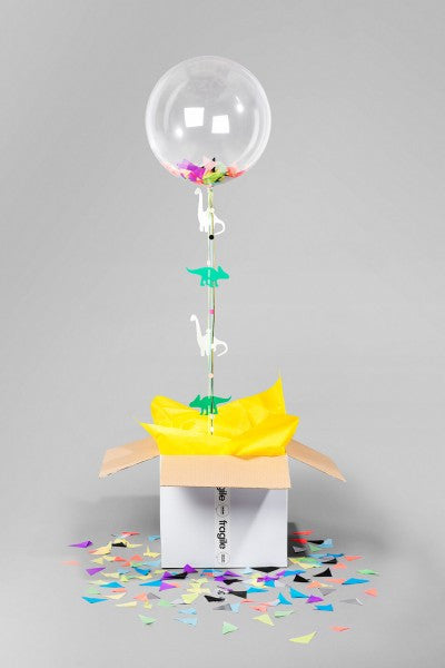 Pop-up Surprise Box Balloon 驚喜氣球禮物箱 - PartyKingdom 派對王國 | 充氫氣球及氦氣罐專門店