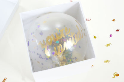 Pop-up Surprise Box Balloon 驚喜氣球禮物箱 - PartyKingdom 派對王國 | 充氫氣球及氦氣罐專門店