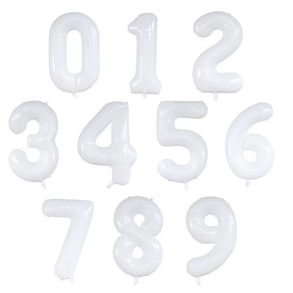 32 40Inch Big Foil Birthday Balloons Air Number 0-9 Balloon Happy Birthday Wedding Party Decorations Shower Large Figures Globos