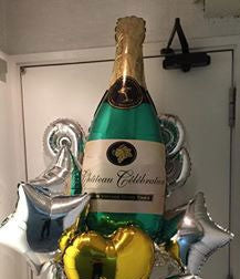 Champagne balloon bundle