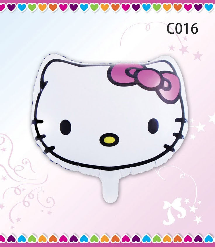 Cartoon Balloon HelloKitty 氣球 - PartyKingdom 派對王國 | 充氫氣球及氦氣罐專門店