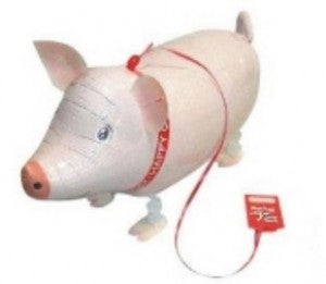 Walking Pet Balloon - A walking pet balloon of a pig