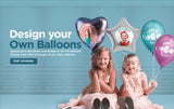 18 in Foil Balloon Logo Printing 鋁膜氣球印刷服務