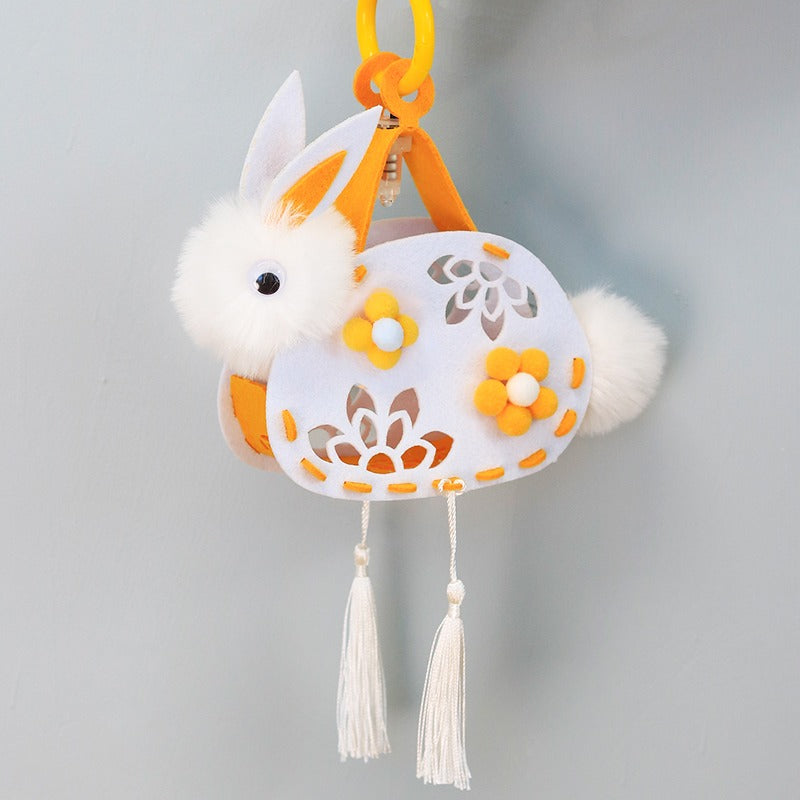 Mid-Autumn Festival Rabbit Lantern | DIY Craft Kit | Handheld Glowing Lantern