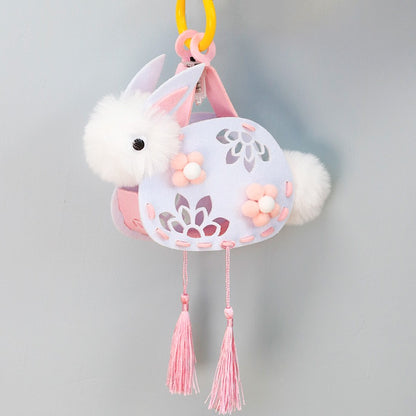 Mid-Autumn Festival Rabbit Lantern | DIY Craft Kit | Handheld Glowing Lantern