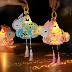 中秋節兔仔燈籠 | DIY手作材料包 | 手提發光花燈
