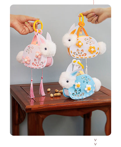 Mid-Autumn Festival Rabbit Lantern | DIY Craft Kit | Handheld Glowing Lantern
