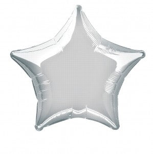 18 inch Foil Star Balloon 18吋(星型)鋁氣球 - 連充氣及綁上絲帶