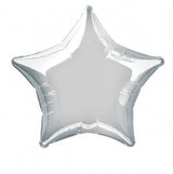18 inch Foil Star Balloon 18吋(星型)鋁氣球 - 連充氣及綁上絲帶