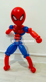Twisting Balloon Spiderman 手作扭氣球蜘蛛俠