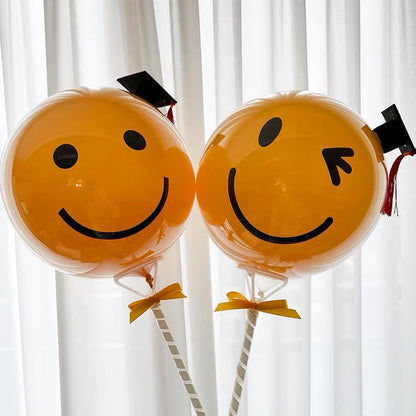 Graduation Laughing Balloon Bouquet