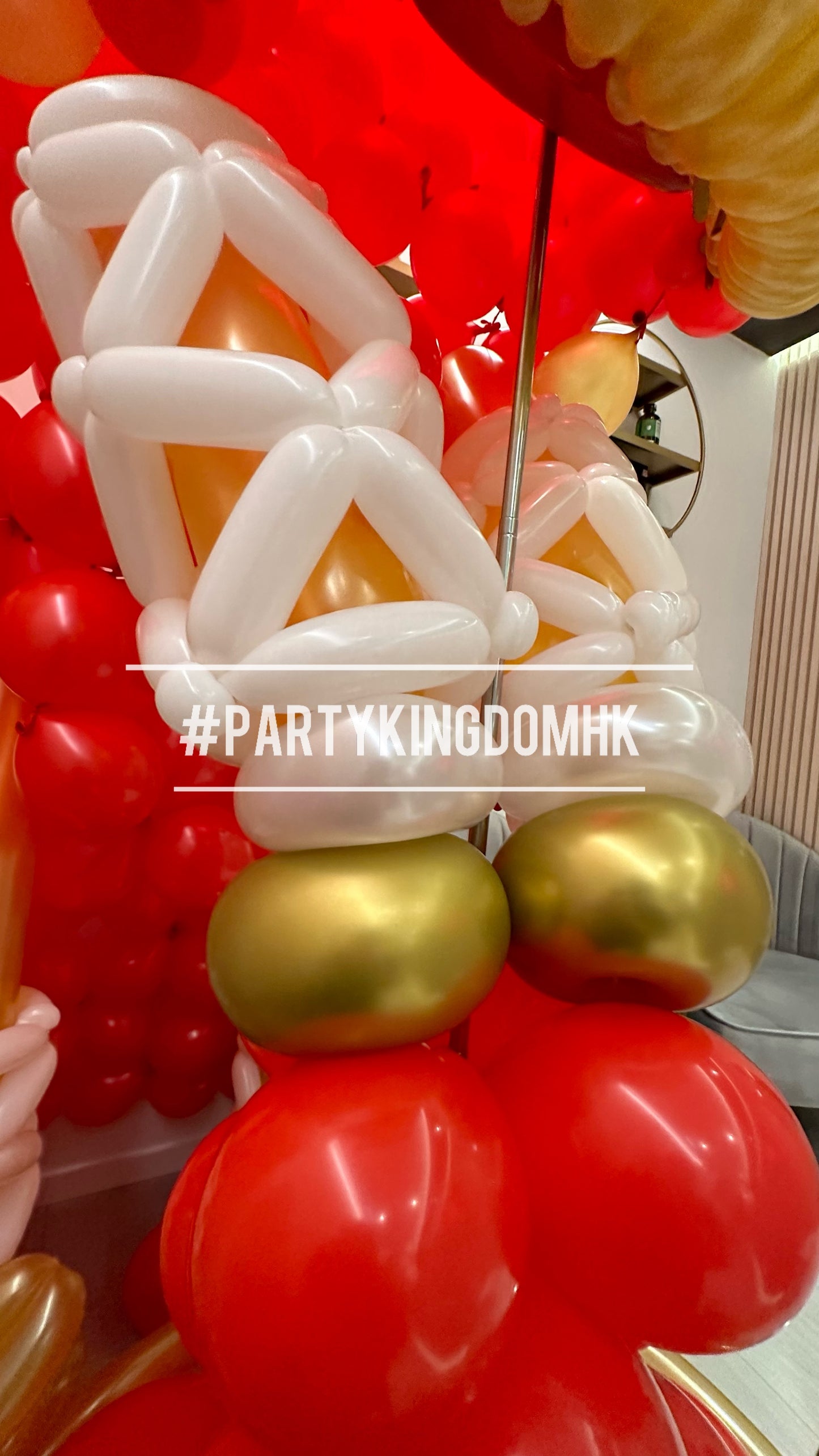Lion Dance Balloons - Handmade Twisted Balloons